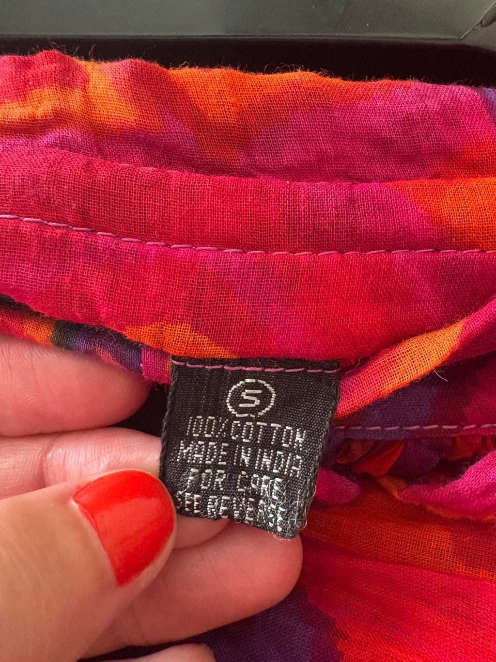 Phool Indian Cotton Summer Block Print Festival Boho Full Skirt